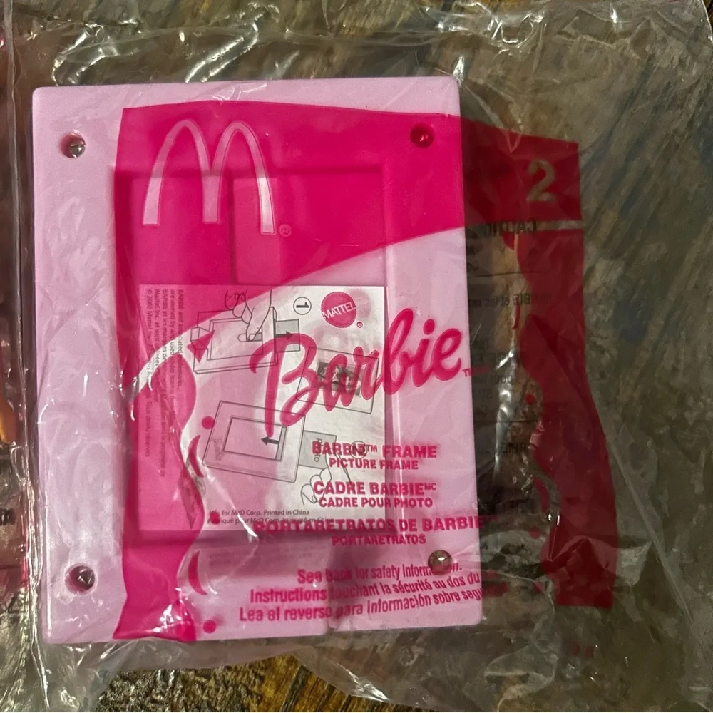 NWT 2002 Barbie McDonalds Happy Meal Toys New in Pkg Sealed‎ (lot of 4)